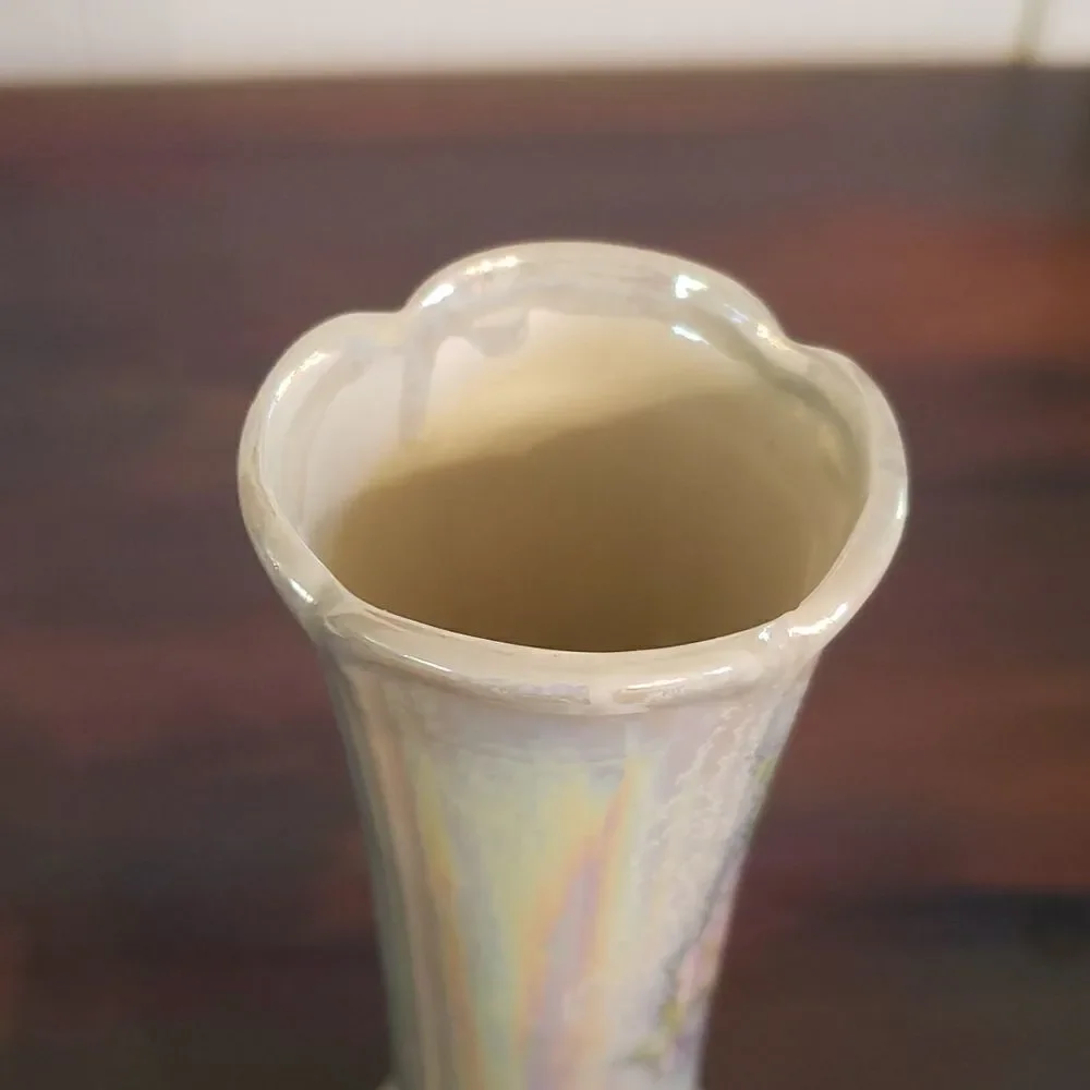 Vintage iridescent bud